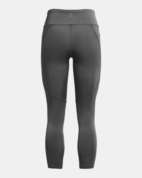 Women's UA Launch Ankle Tights, Gray, pdpMainDesktop image number 5